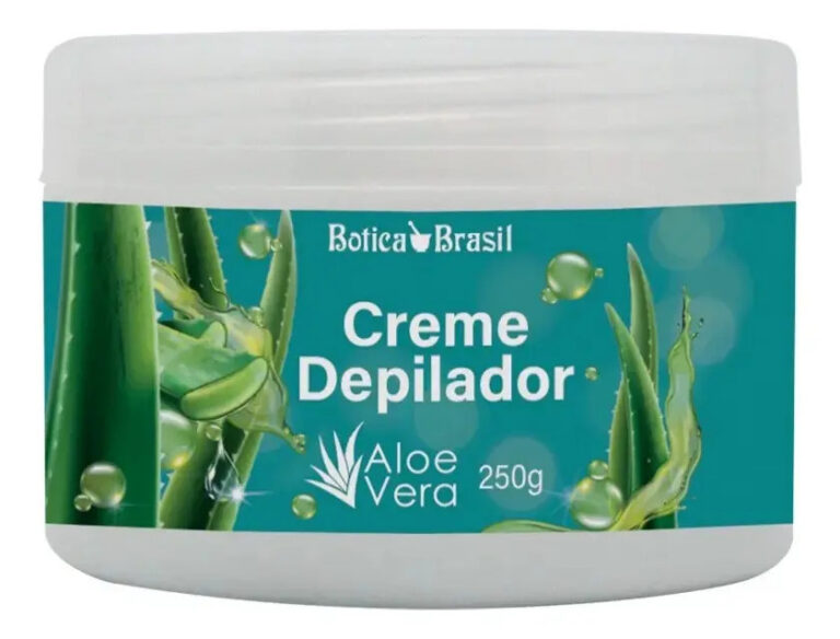 Botica Brasil creme depilatório sem dor 15 minutos corporal 240g