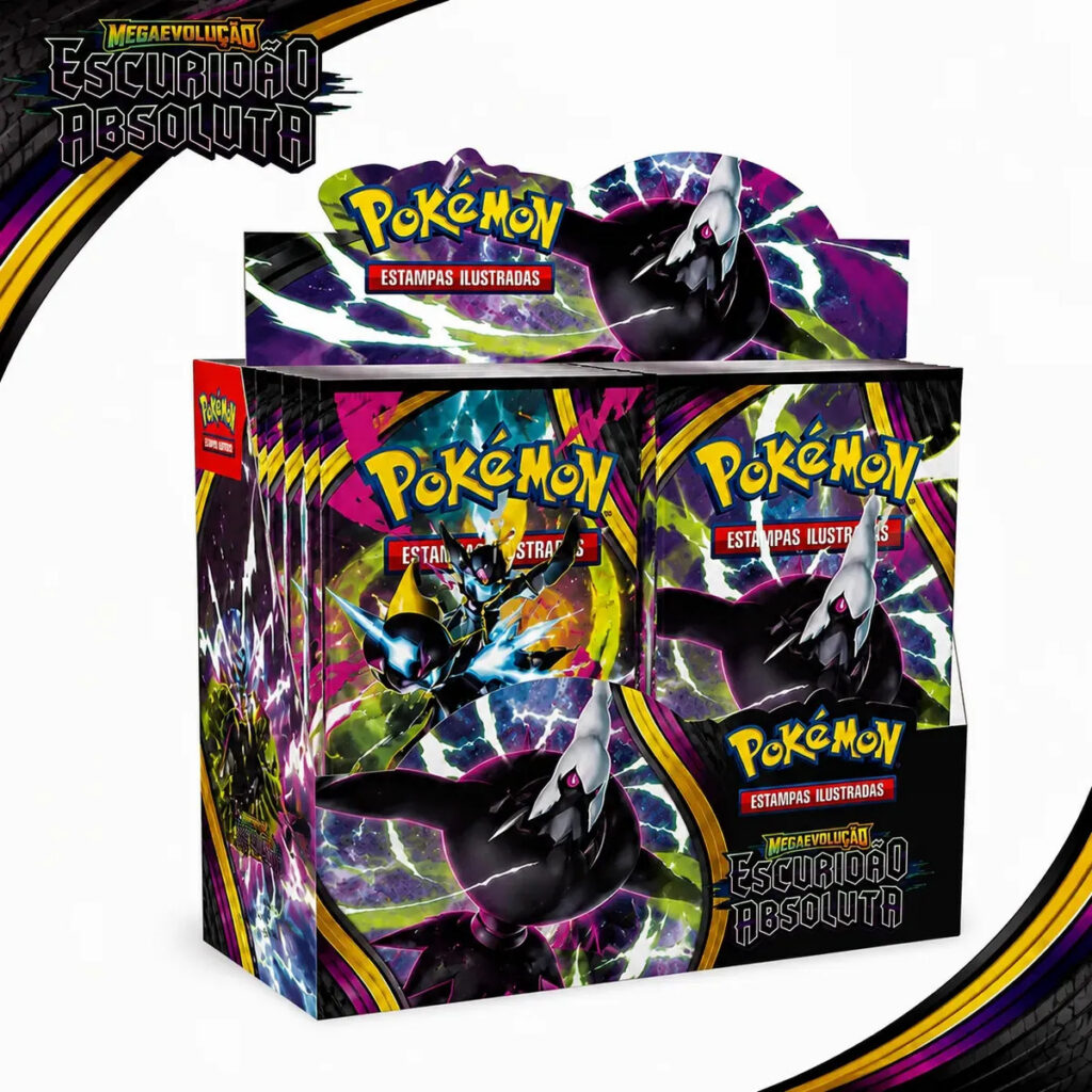 Box Display Pokémon ME05 Escuridão Absoluta