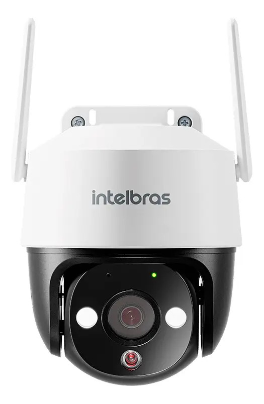 Câmera Inteligente Im7 + 3mp De Resolução Branca Intelbras