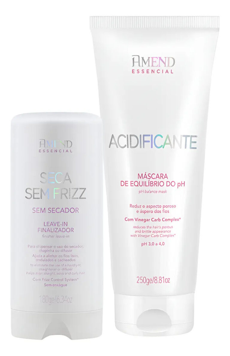 Kit Amend Acidificante Equilíbrio e Leave-in Antifrizz