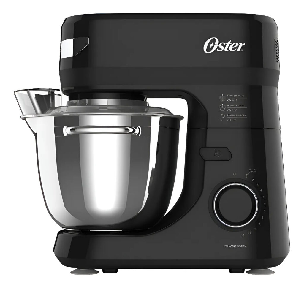 Batedeira Planetária Bowl Inox Iii Obat641 Oster Cor Preto Frequência 1