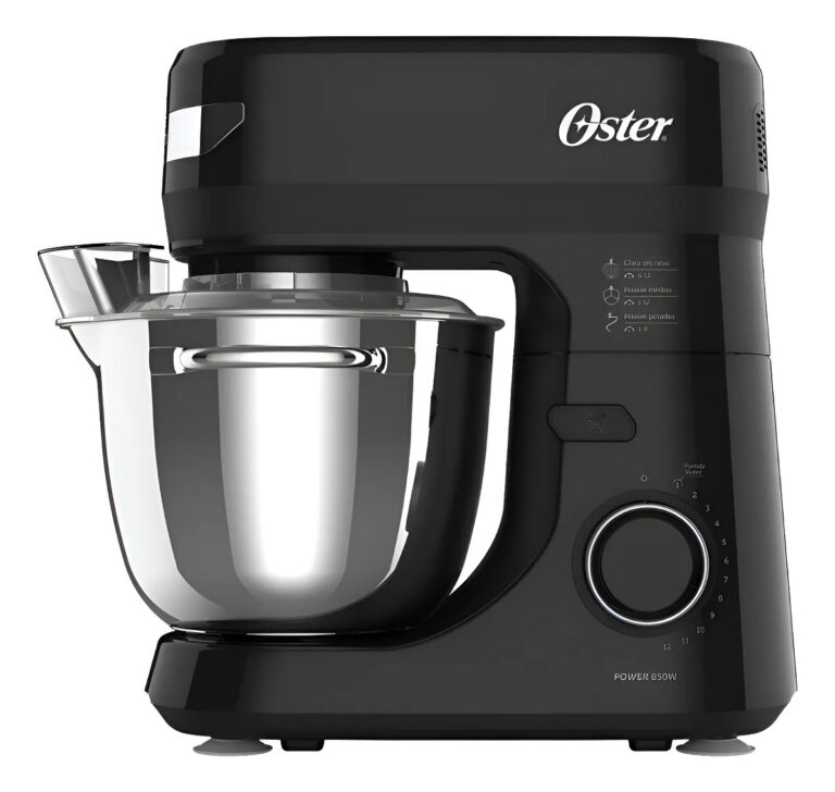 Batedeira Planetária Bowl Inox Iii Obat641 Oster Cor Preto Frequência 1