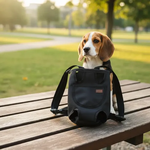 Mochila Canguru Bolsa Frontal Pet Luxo Passeio P E M Cães