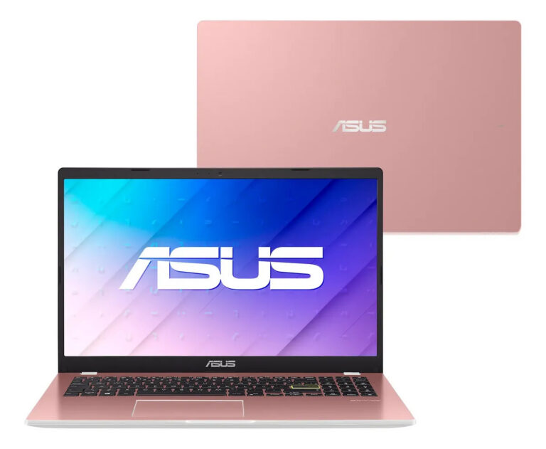 Notebook ASUS Vivobook Go 15, Intel Celeron Dual Core N4500, 4GB RAM, 128GB EMMC, Windows 11 Home, Tela 15,60′ Led, Rosa – E510KA-BR833WS