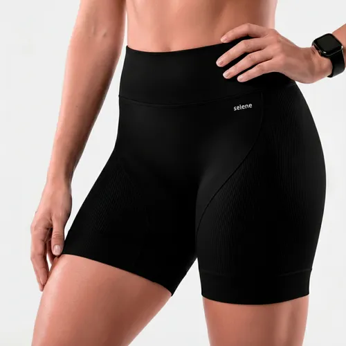 Short Selene Bermuda Feminina Dry Fitness Anatômica Fit Leve