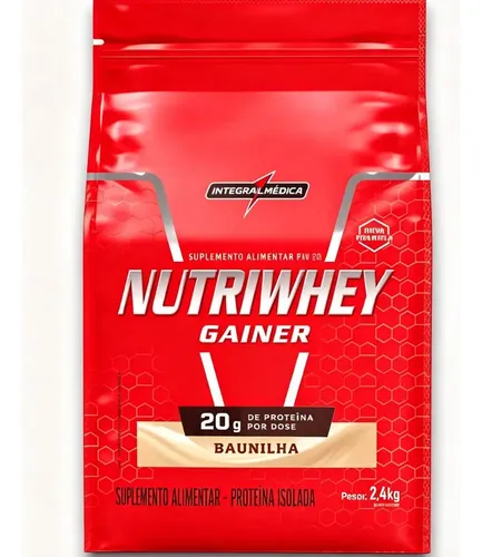 Nutri Whey Baunilha 2.4kg – Integralmedica