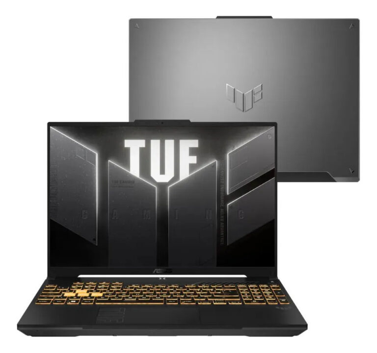 Notebook ASUS TUF Gamer F16 FX607VU NVIDIA RTX 4050 Intel Core 5 210H 16GB RAM 512GB SSD Linux 16″ LCD LED FHD nível IPS 144 Hz RL385