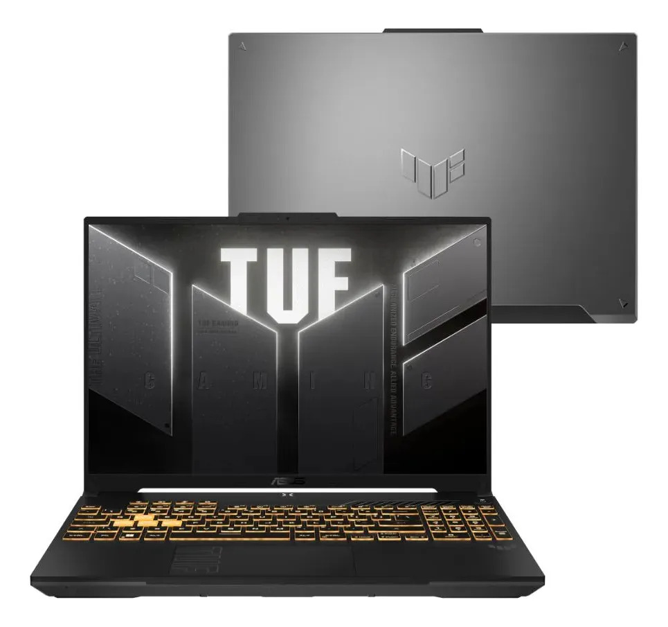 Notebook ASUS TUF Gamer F16 FX607VU NVIDIA RTX 4050 Intel Core 5 210H 16GB RAM 512GB SSD Linux 16″ LCD LED FHD nível IPS 144 Hz RL385