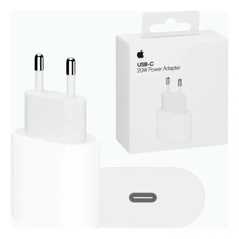 Carregador Fonte USB-C 20w para iPhone Apple Tipo-C Turbo Adaptador – Distribuidor Autorizado