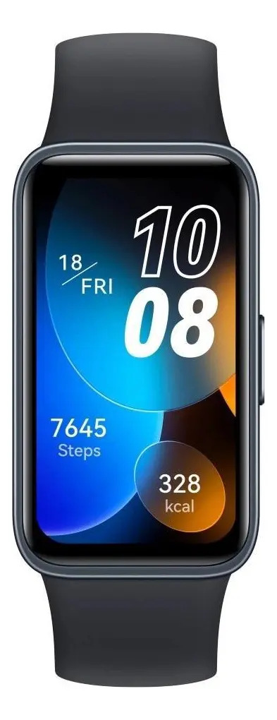 Smartband Huawei Band 8 Sport, Preto, Pulseira Silicone, Tela AMOLED 1.47″, Resistente à Água 5 ATM