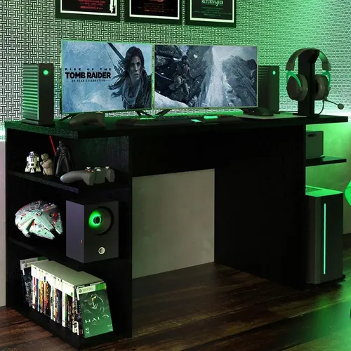 Mesa Para Computador Gamer 9409 Madesa – Preto