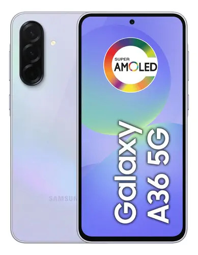 Smartphone Samsung Galaxy A36 5g 128gb 6gb Ram Câmera Tripla De Até 50mp Selfie De 12mp Ip67 Super Amoled 6.7” Nfc Recursos Ai Android E Segurança Snapdragon – Violeta