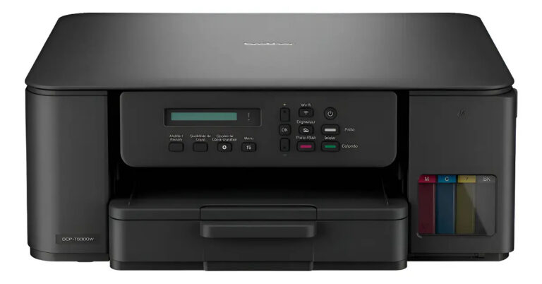 Impressora Multifuncional Brother Dcpt530dw Tank Wifi Bivolt Preta 110/127v