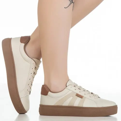 Tênis Feminino Casual Confortável Leve Minimalista Gigil