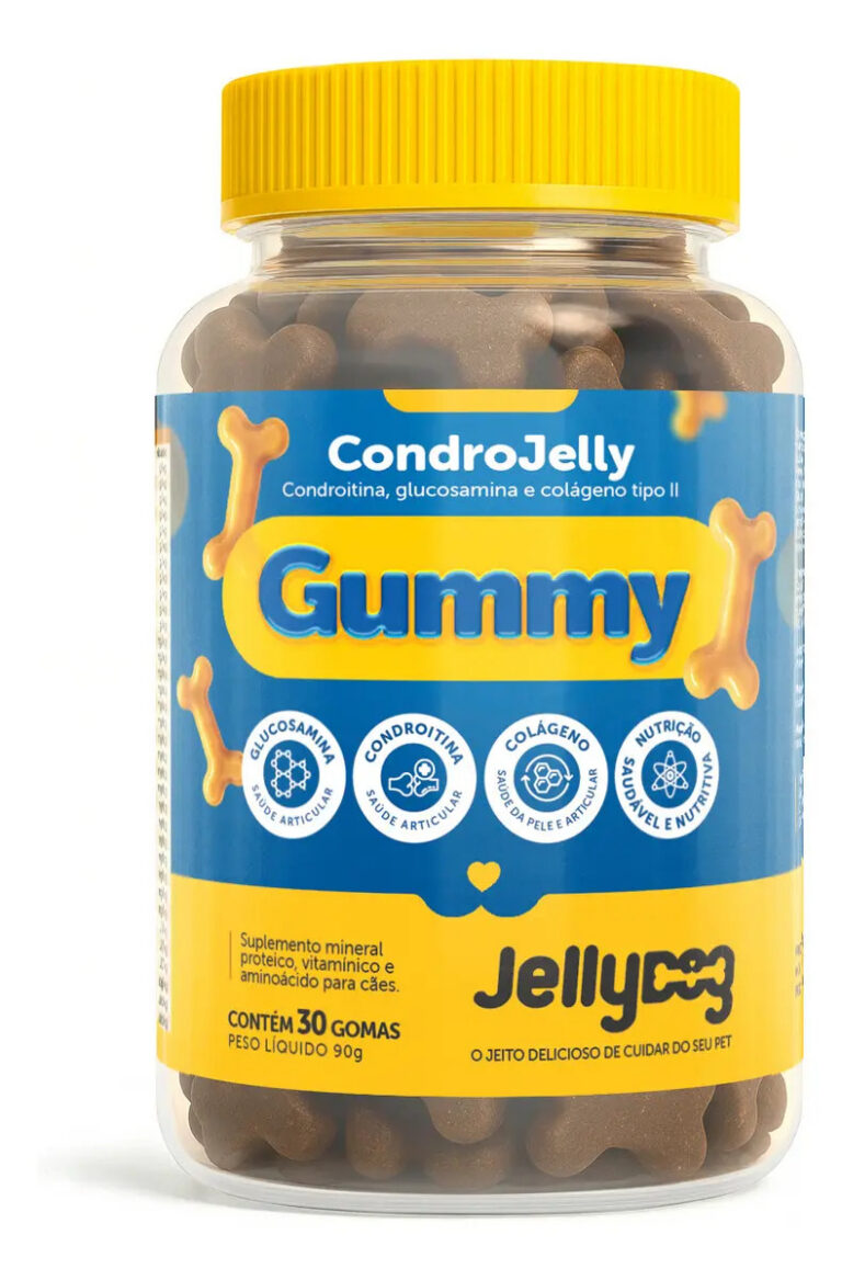 Suplemento Gomas Condroitina Glucosamina Para Cachorro 30u
