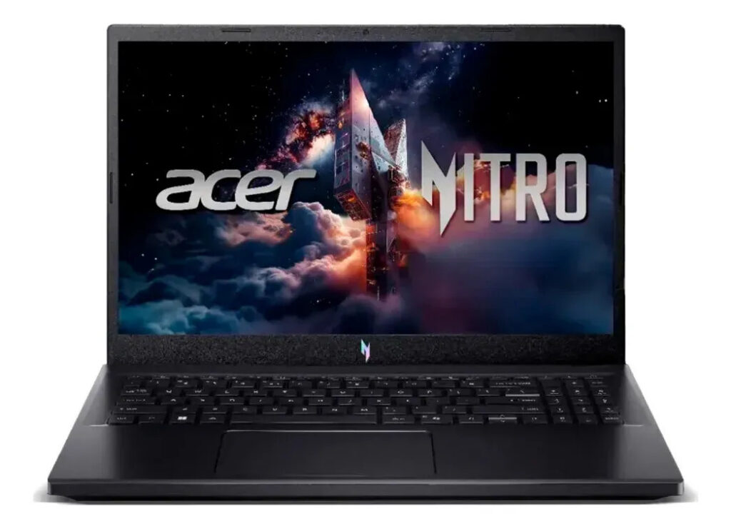 Notebook Gamer Acer Nitro V15 com Intel Core i5-13420H, 8GB RAM e RTX 4050 de 6GB, SSD 512GB e Tela de 15.6″ Full HD 165Hz