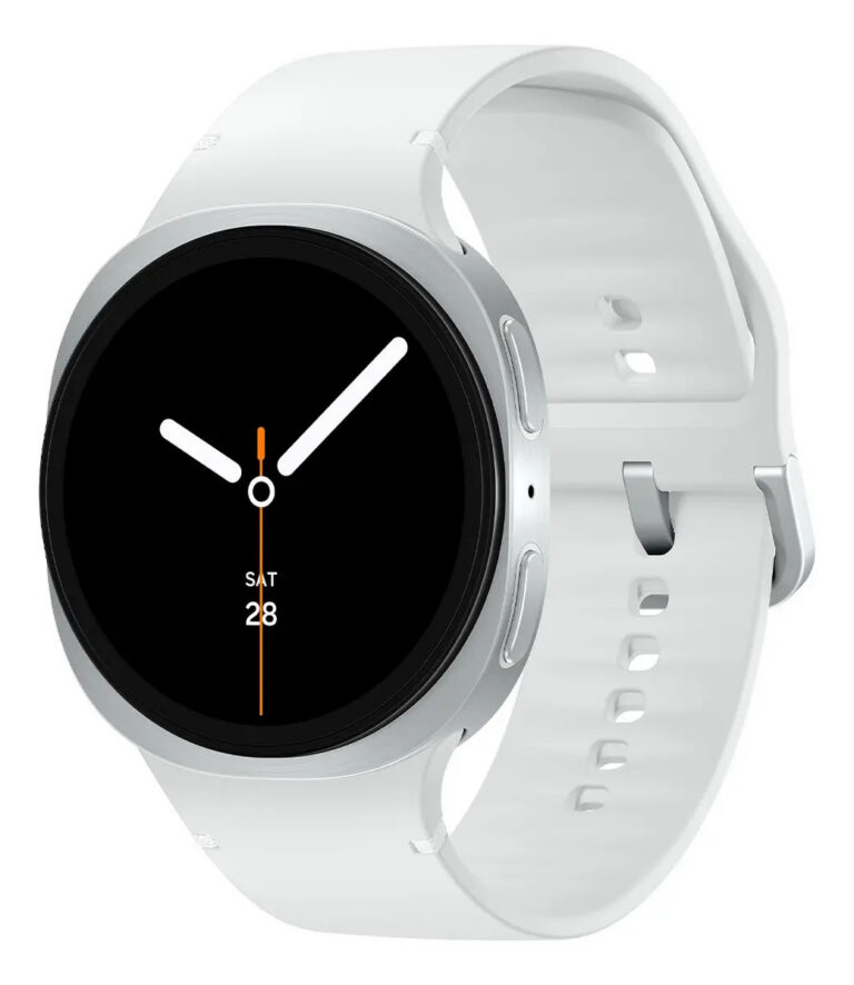 Smartwatch Samsung Galaxy Watch 8 40mm Prateado com Bluetooth e Wi-Fi