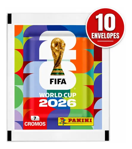 Kit 70 Figurinhas Do Álbum Copa Do Mundo 2026 Pronta Entrega