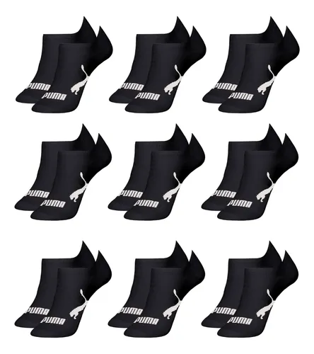 Kit 9 Pares Meias Puma Soquete Cano Curto Sapatilha Original