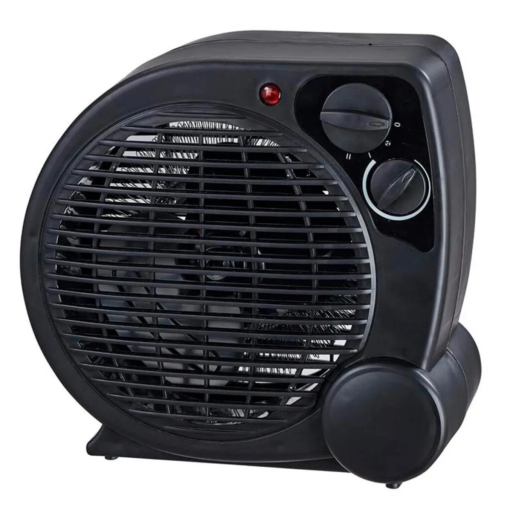 Aquecedor Elétrico 110v Portátil A Ar Ventilador Quente Preto Aq04 – Mimo Style