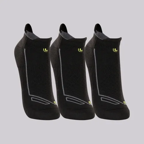 Kit 3 Pares Meia Poliamida Dry Lupo Sport Corrida Cano Curto