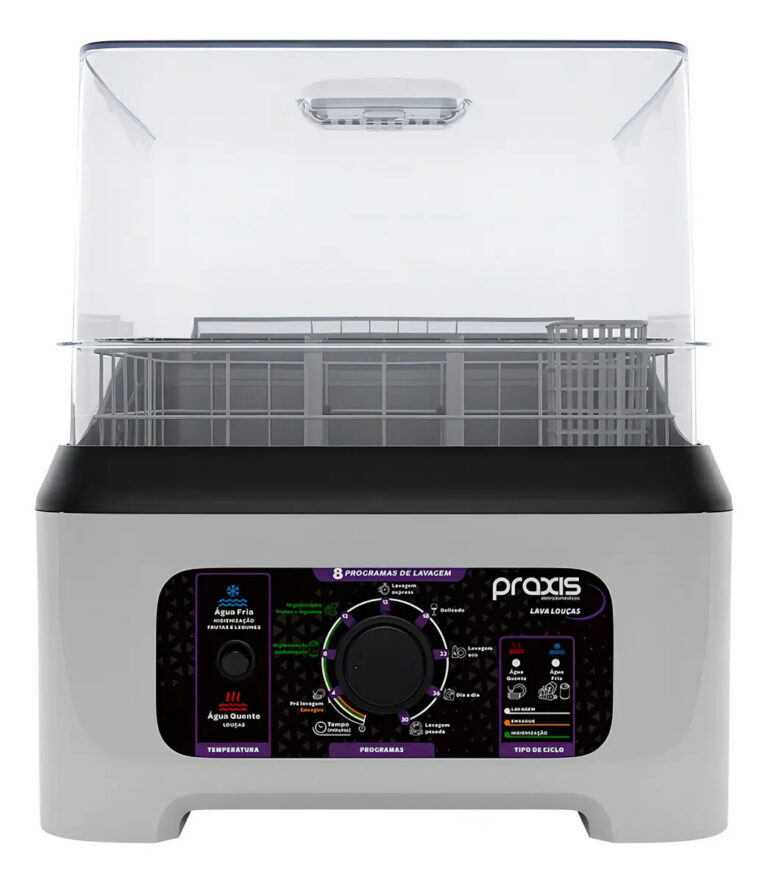 Lava Louças Praxis Portátil LLPP Semi-Automática Branca