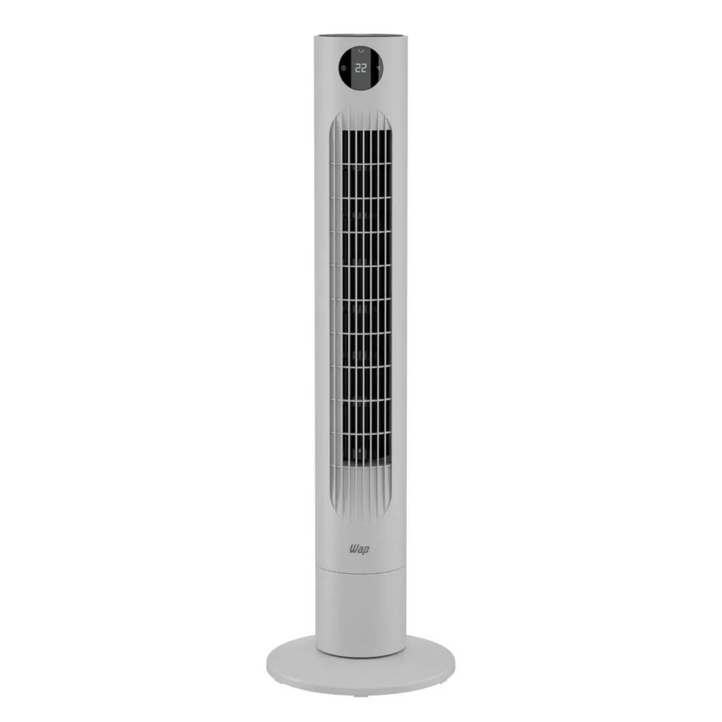 Ventilador Torre WAP AIR BREEZE DIGITAL Silencioso Com Display Touch, Timer de 12h 220v