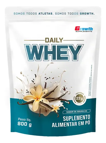Daily Whey Protein 800g Growth Supplements