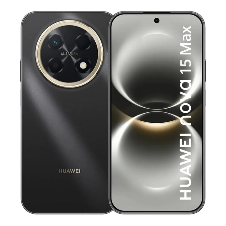 Smartphone Huawei Nova 15 Max 8gb+256gb Câmera Ryyb Ultra Nítida De 50 Mp Corpo Extra Durável Super Bateria De 8.500 Mah Tela Oled Vívida De 6,84 Botão X Preto