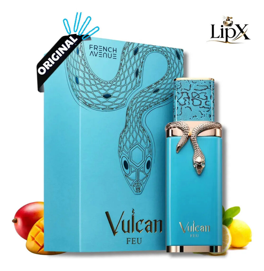 Perfume Arabe Vulcan Feu Citrico Frutado Edp 100ml