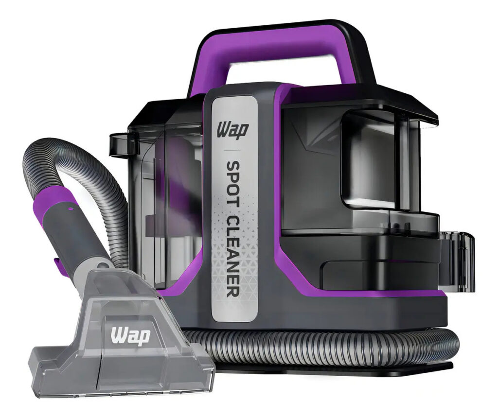 Extratora De Sujeira Portátil 1450w Wap Spot Cleaner W3 Cor Cinza Com Roxo