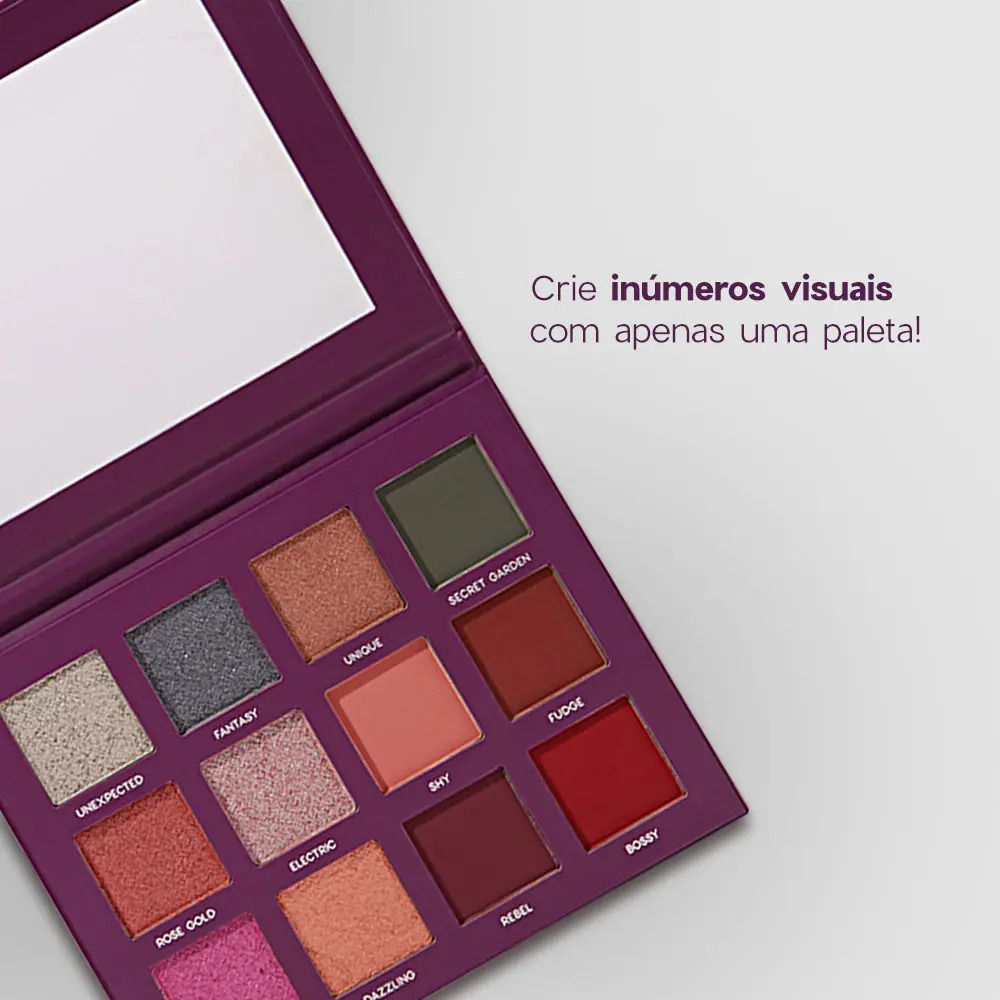 Océane – 12 Shades Océane – Paleta De Sombras Única