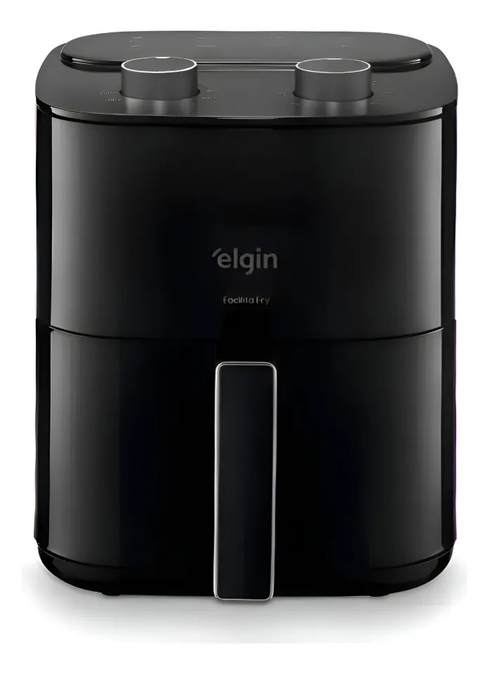 Fritadeira Air Fryer Elgin Facilita Fry 3,5l Potência 1400w Cor Preto
