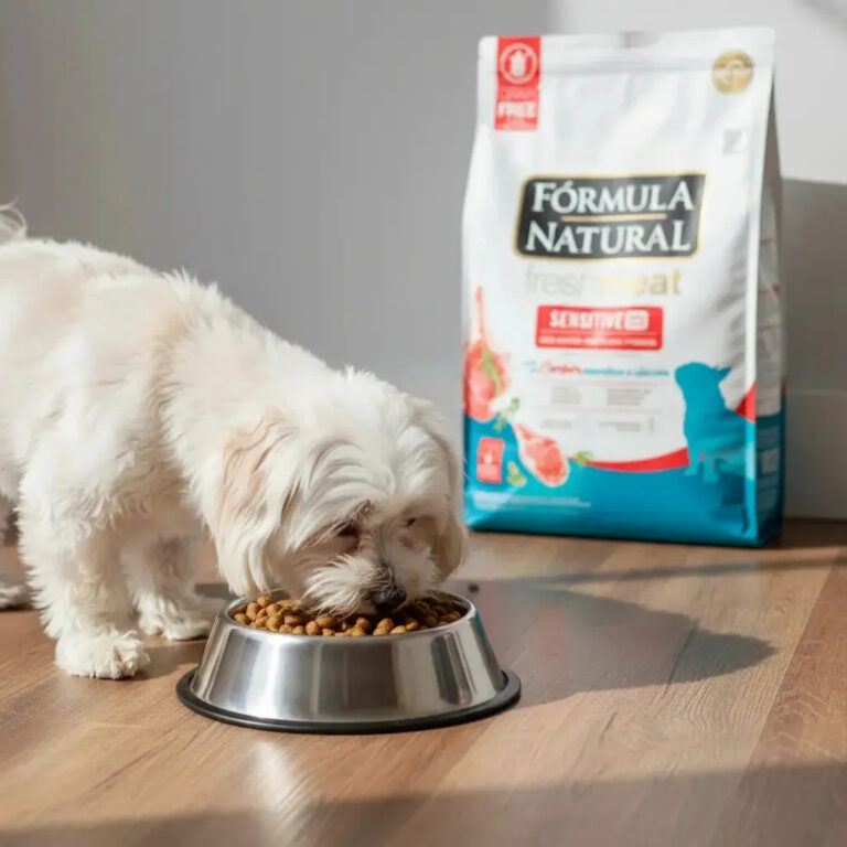 Fórmula Natural Fresh Meat Fórmula Natural Fresh Meat Sensitive Para Cães Adultos de Mini e Pequeno Portes Sabor Cordeiro Cão Adulto Seca