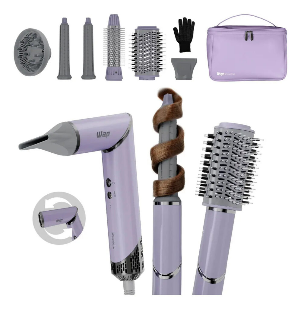Secador E Modelador De Cabelo Wap Intense Styler Ws1600 Com 3 Temperaturas E Tecnologia Coanda