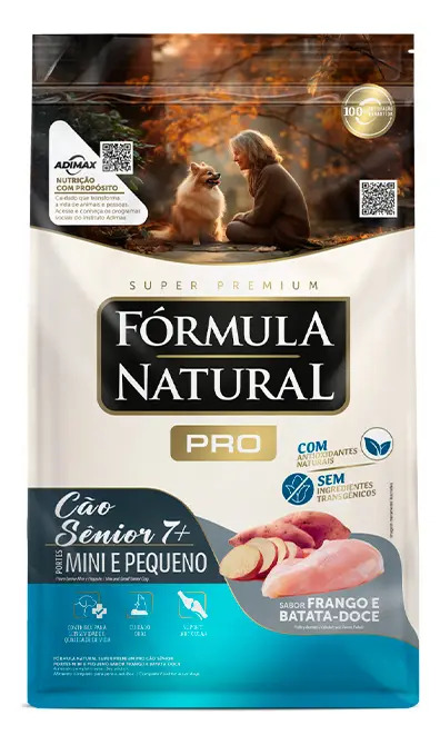 Ração Fórmula Natural Pro para Cães Senior de Porte Mini e Pequeno 2.5kg