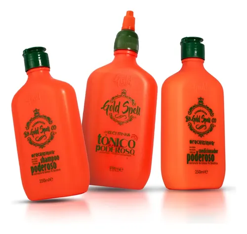 Combo Poderoso (shampoo+cond+tônico) Original