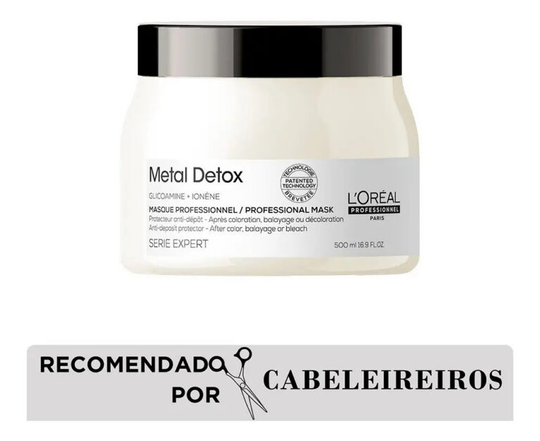 Máscara Capilar L’oréal Professionnel Metal Detox 500ml
