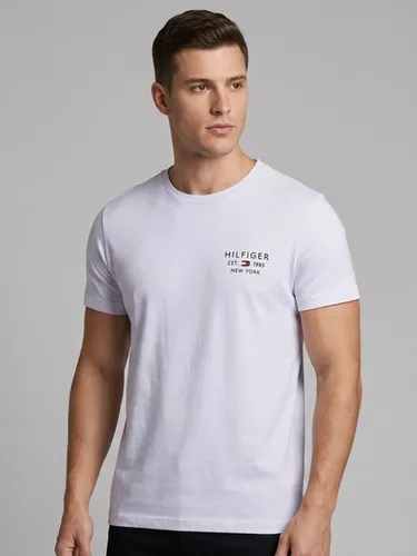 Camiseta Tommy Hilfiger Masculina Brand Love Small Branca