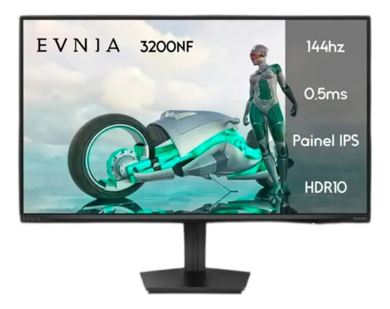 Monitor Gamer Philips Evnia 27&quot&quot Ips 144Hz 0.5ms Fhd27m2n3200nf Preto – R$ 799