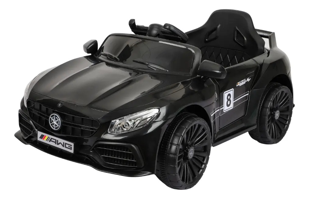 Carro Elétrico Infantil Mini Mercedes 380 – Zippy Toys – Preto