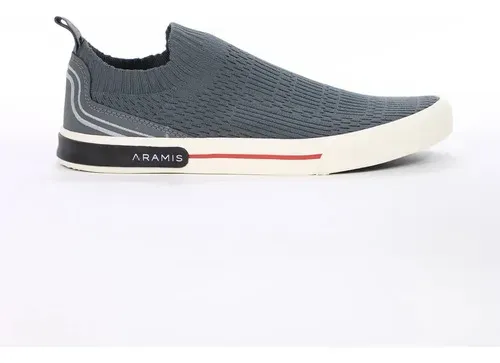 Tênis Aramis Stripe Knit Casual Macio Sofisticado