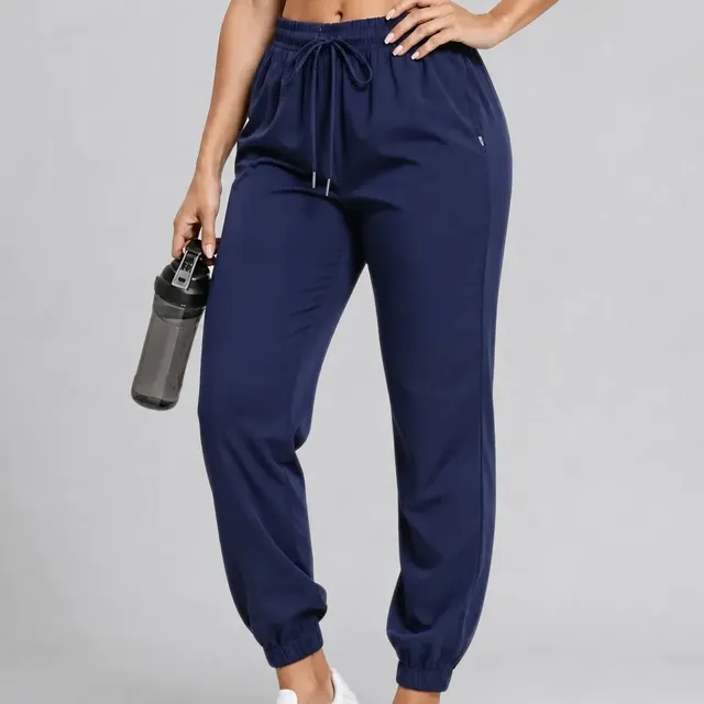 Calça Jogger Tactel Soltinha Moda Fitness Joggings Esportiva