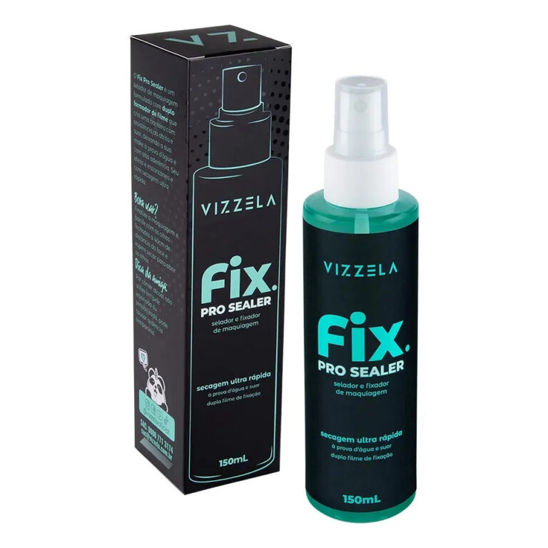Fix Pro Sealer Fixador E Selador De Maquiagem 150ml Vizzela