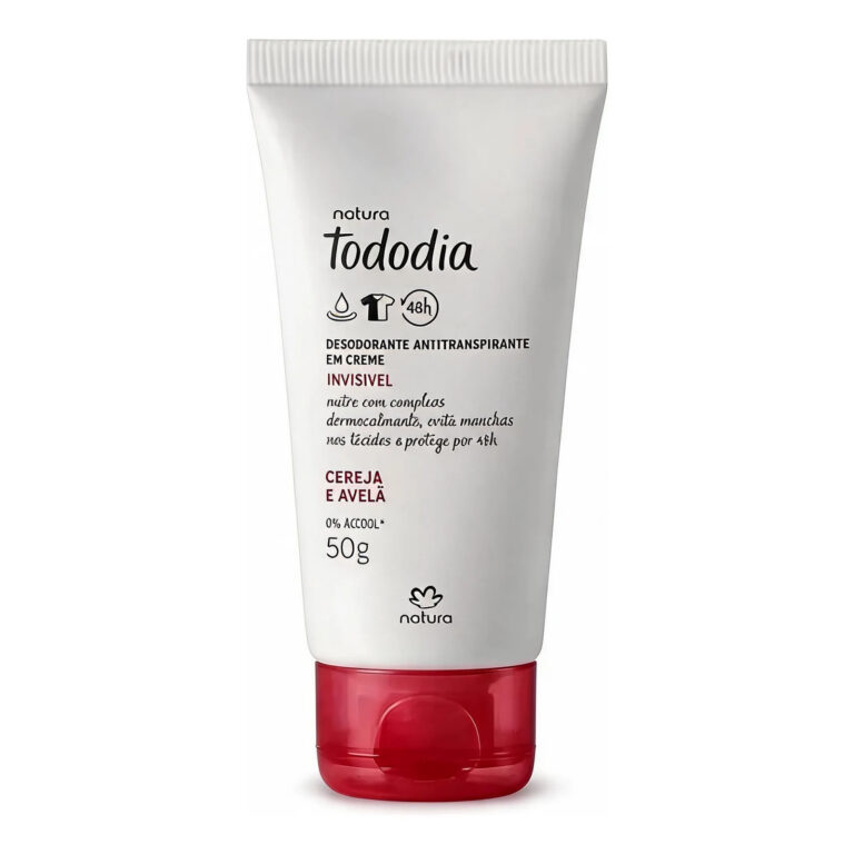 Desodorante Em Creme Tododia Cereja E Avelã 50g