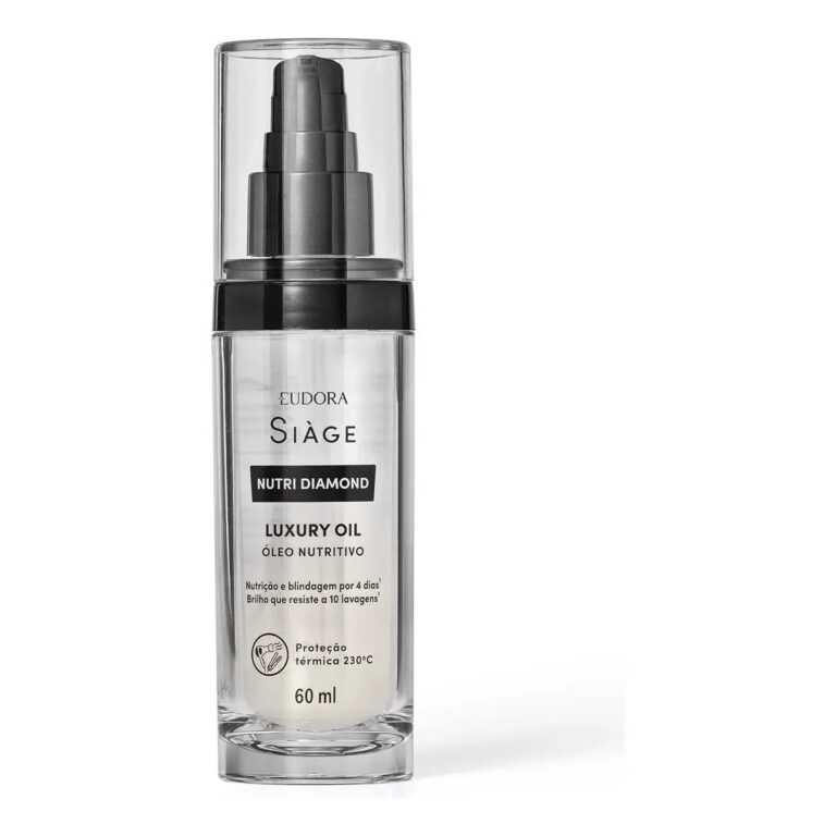Óleo Nutritivo Siàge Nutri Diamond Eudora Original 60ml – R$ 69,01